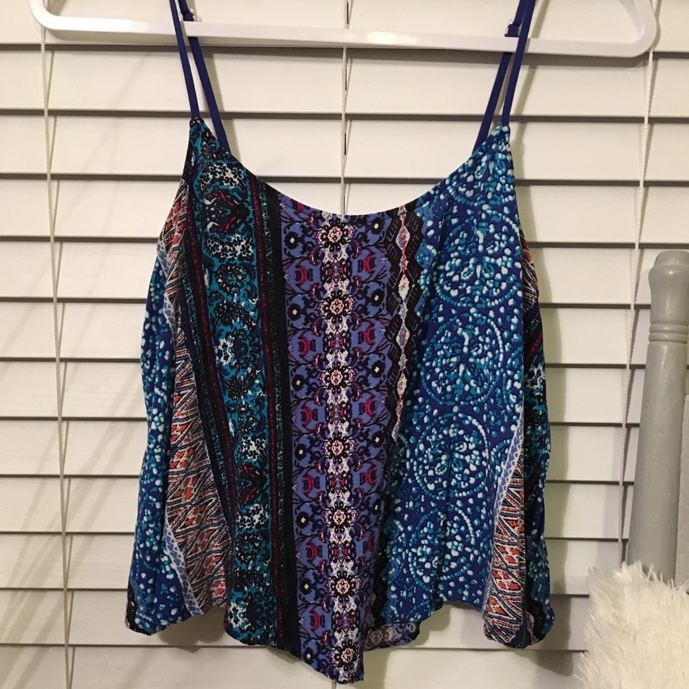 Multicolor Pattern Summer Tank